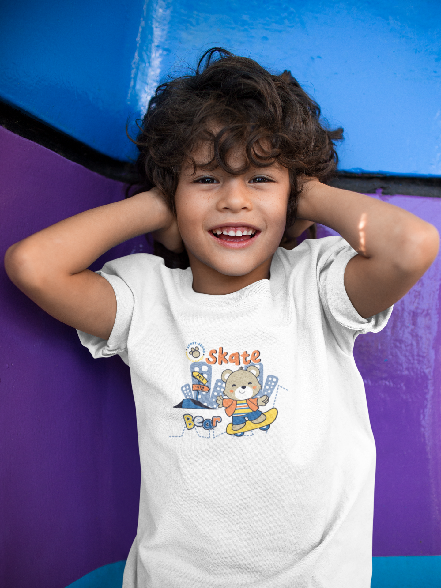 Skate Bear Boy's T-shirt