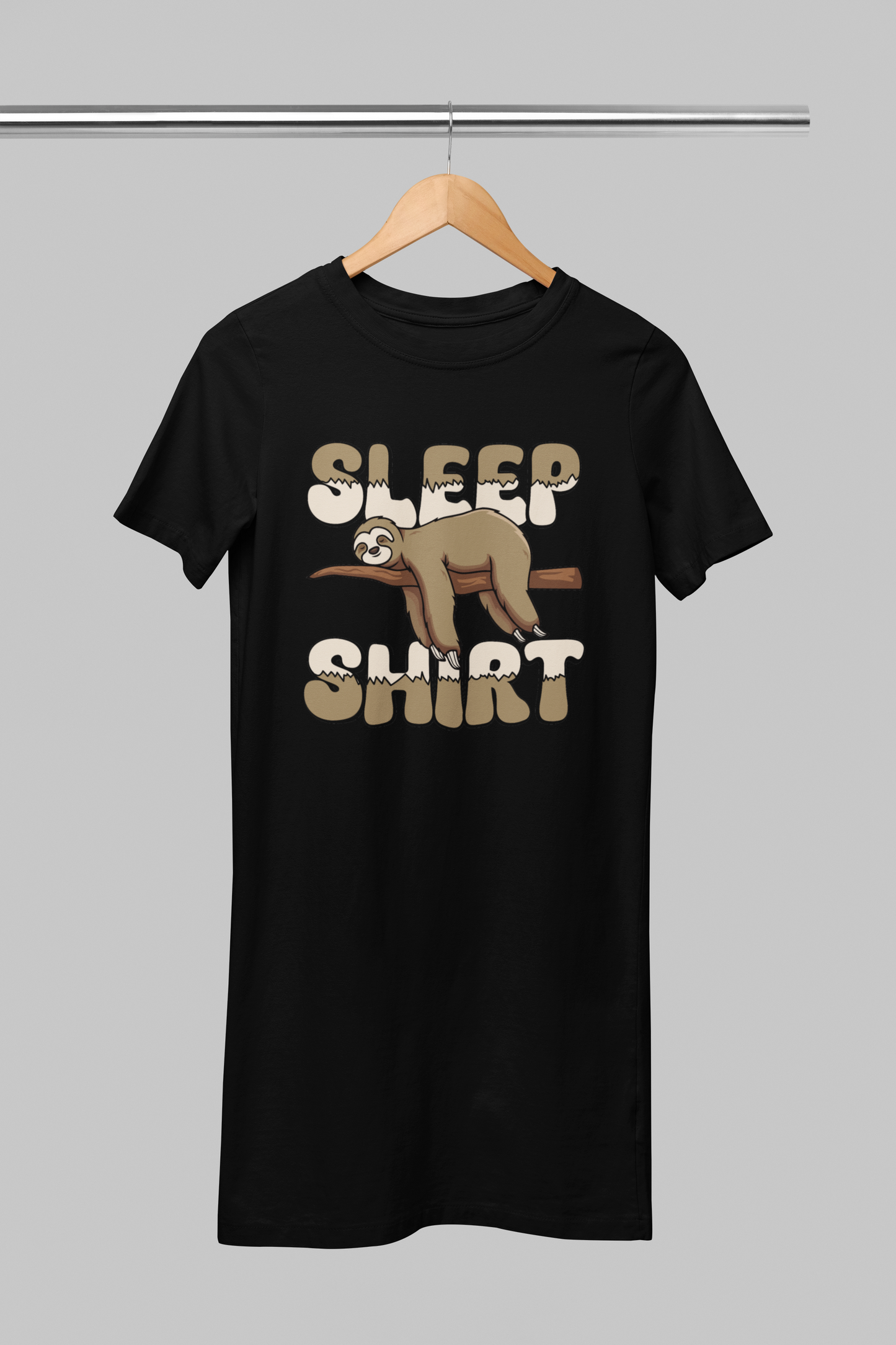 Sleepy Vibes T-shirt Dress