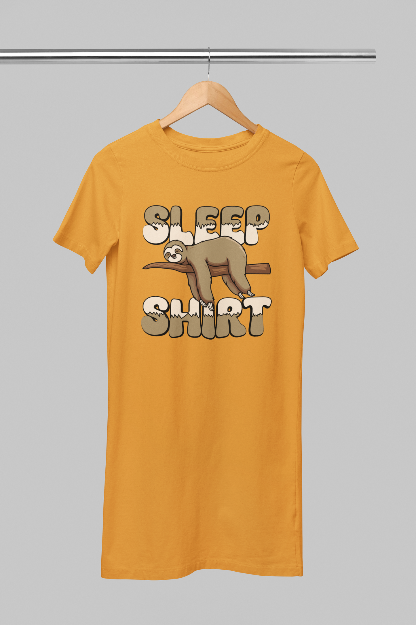 Sleepy Vibes T-shirt Dress