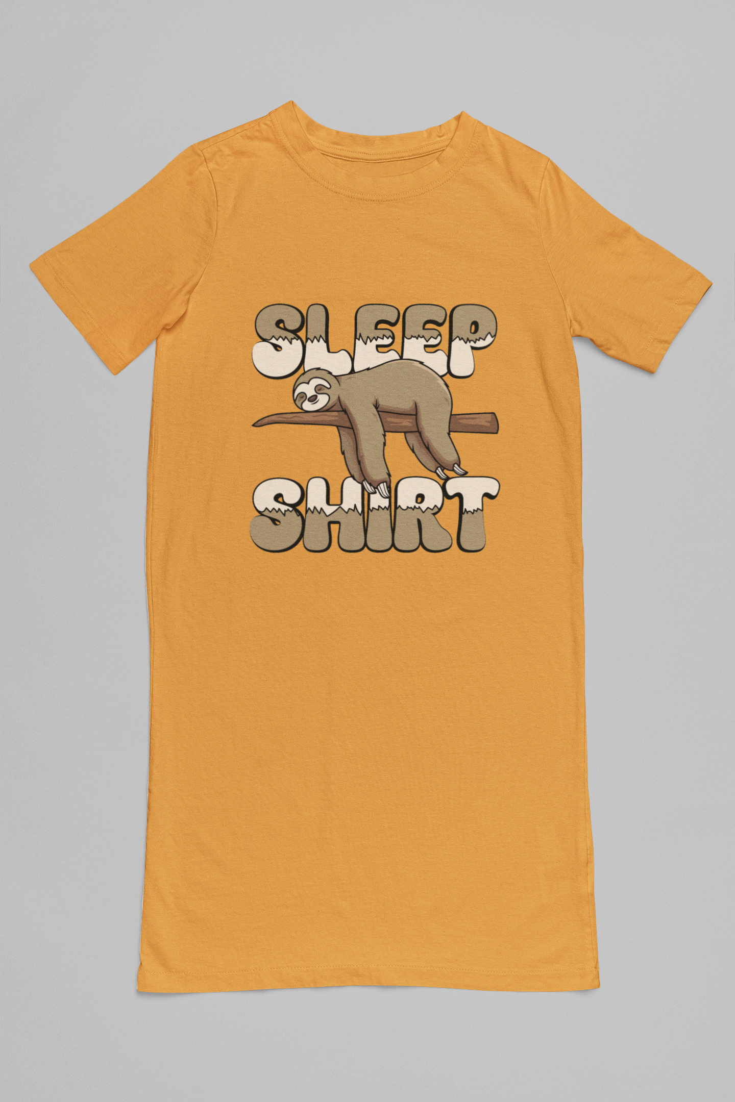 Sleepy Vibes T-shirt Dress