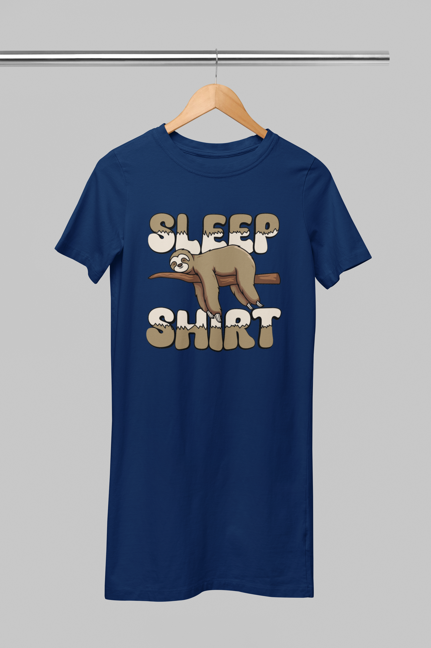 Sleepy Vibes T-shirt Dress