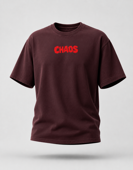 The Answer is in the Chaos Oversized T-Shirt