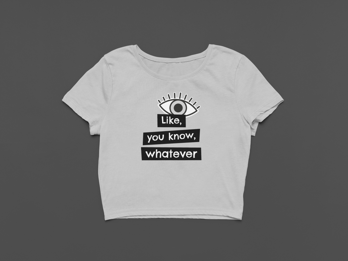 Whatever Crop T-shirt