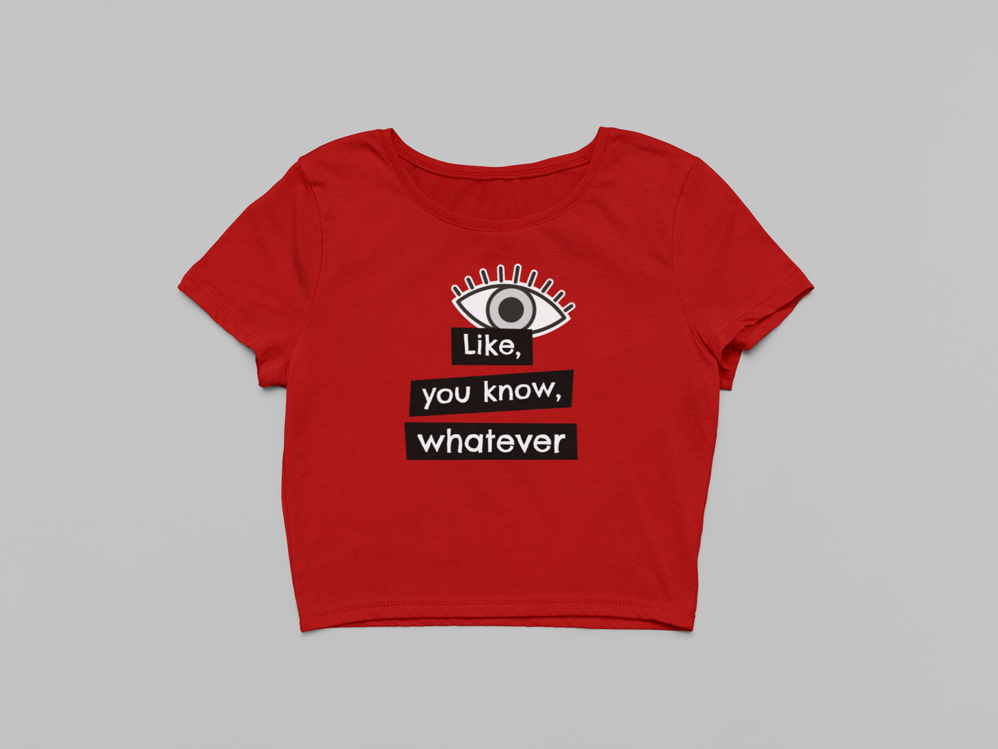 Whatever Crop T-shirt