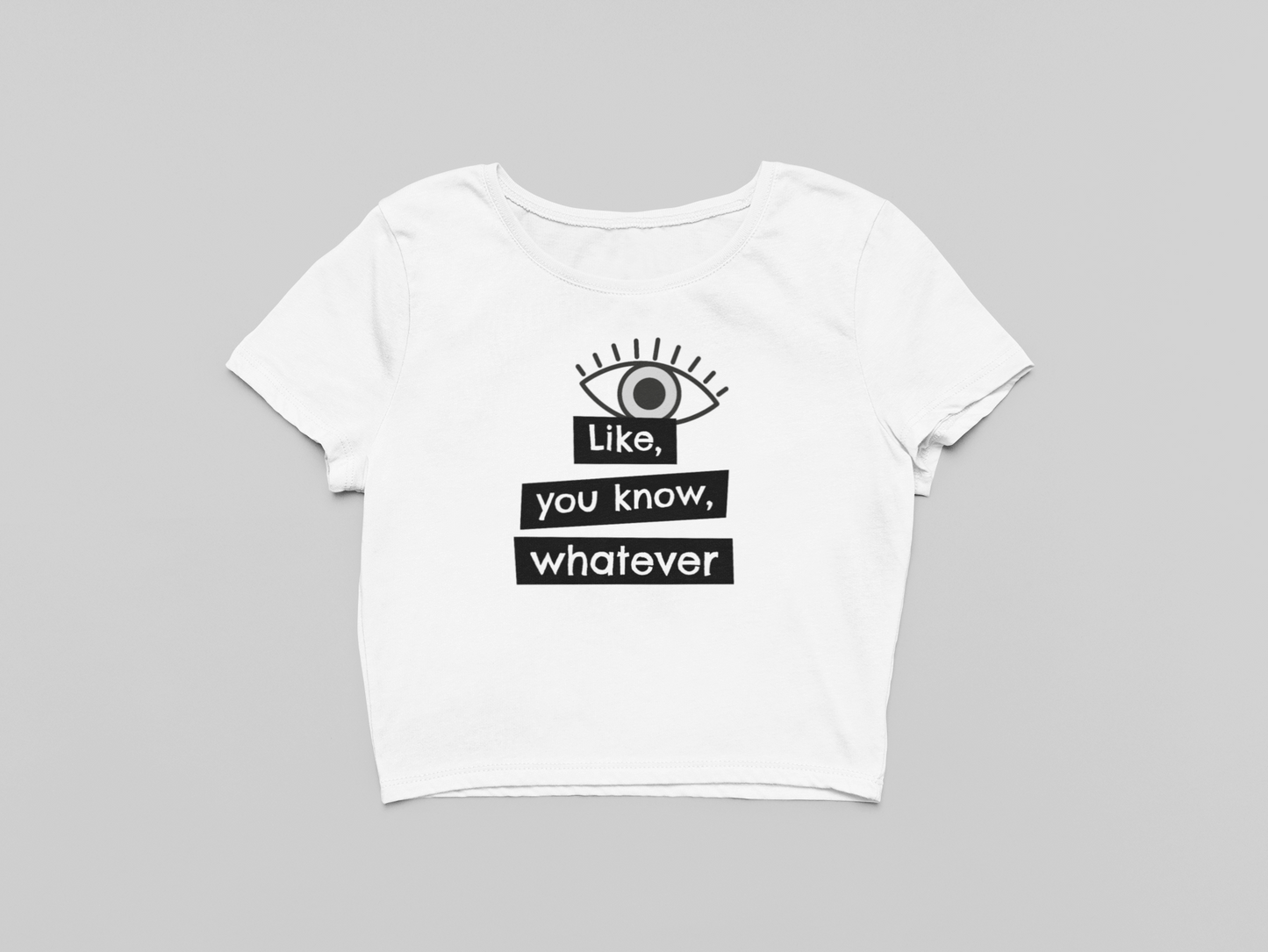 Whatever Crop T-shirt