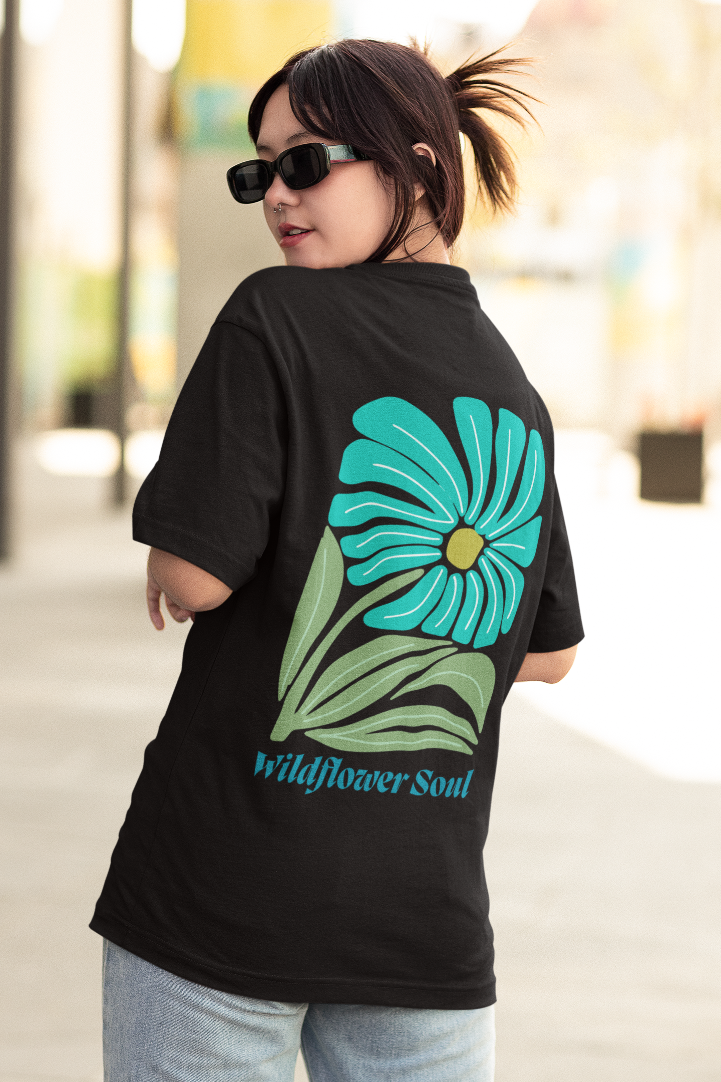 Wildflower Soul Women Oversized T-shirt
