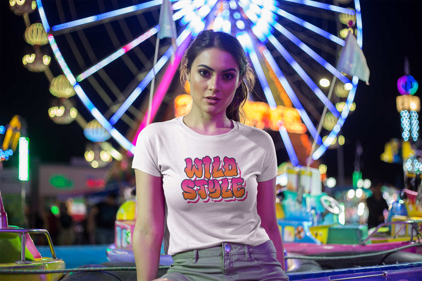 Wild Style Crop T-shirt