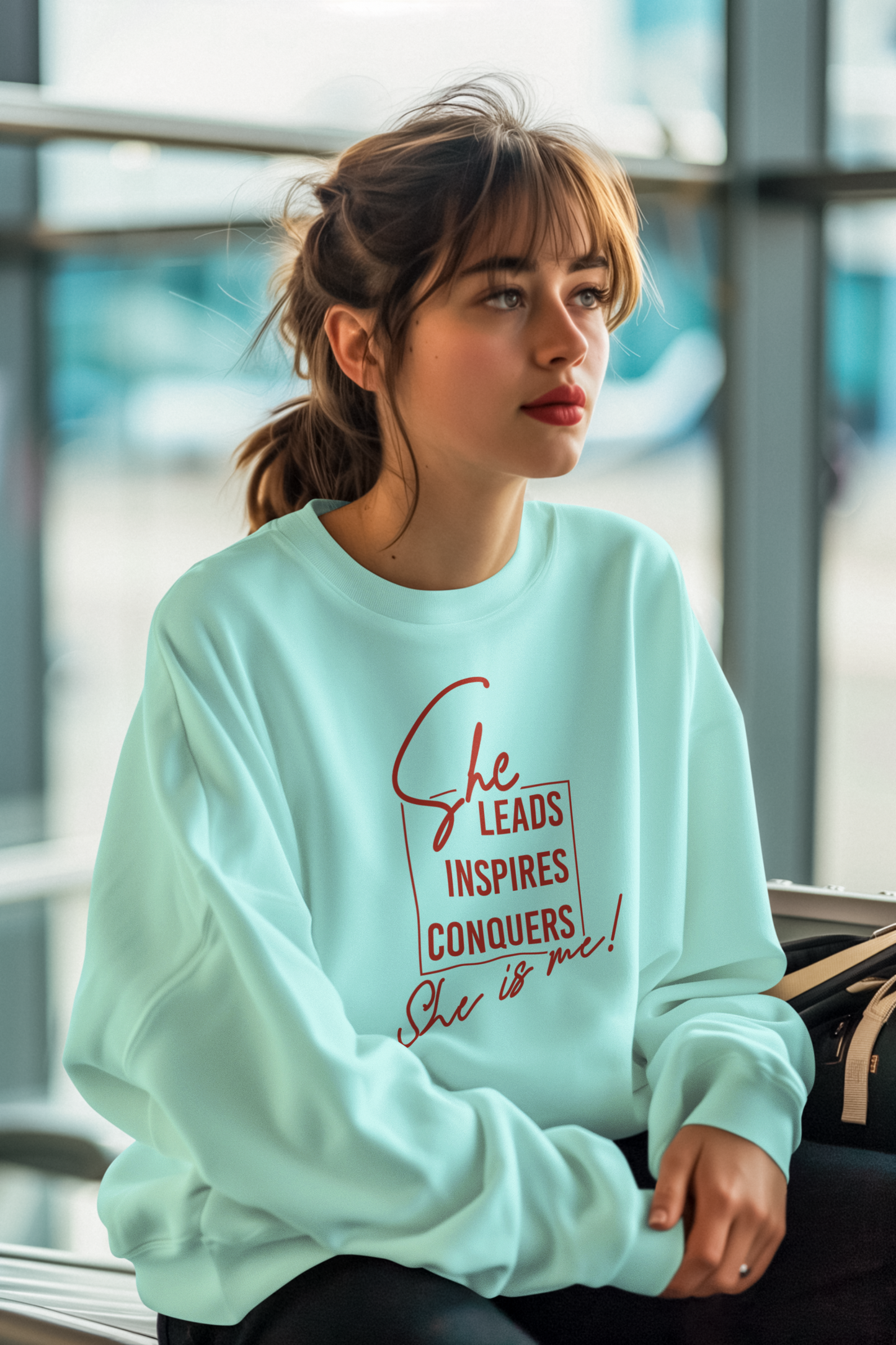 She is ME Women's Sweatshirt