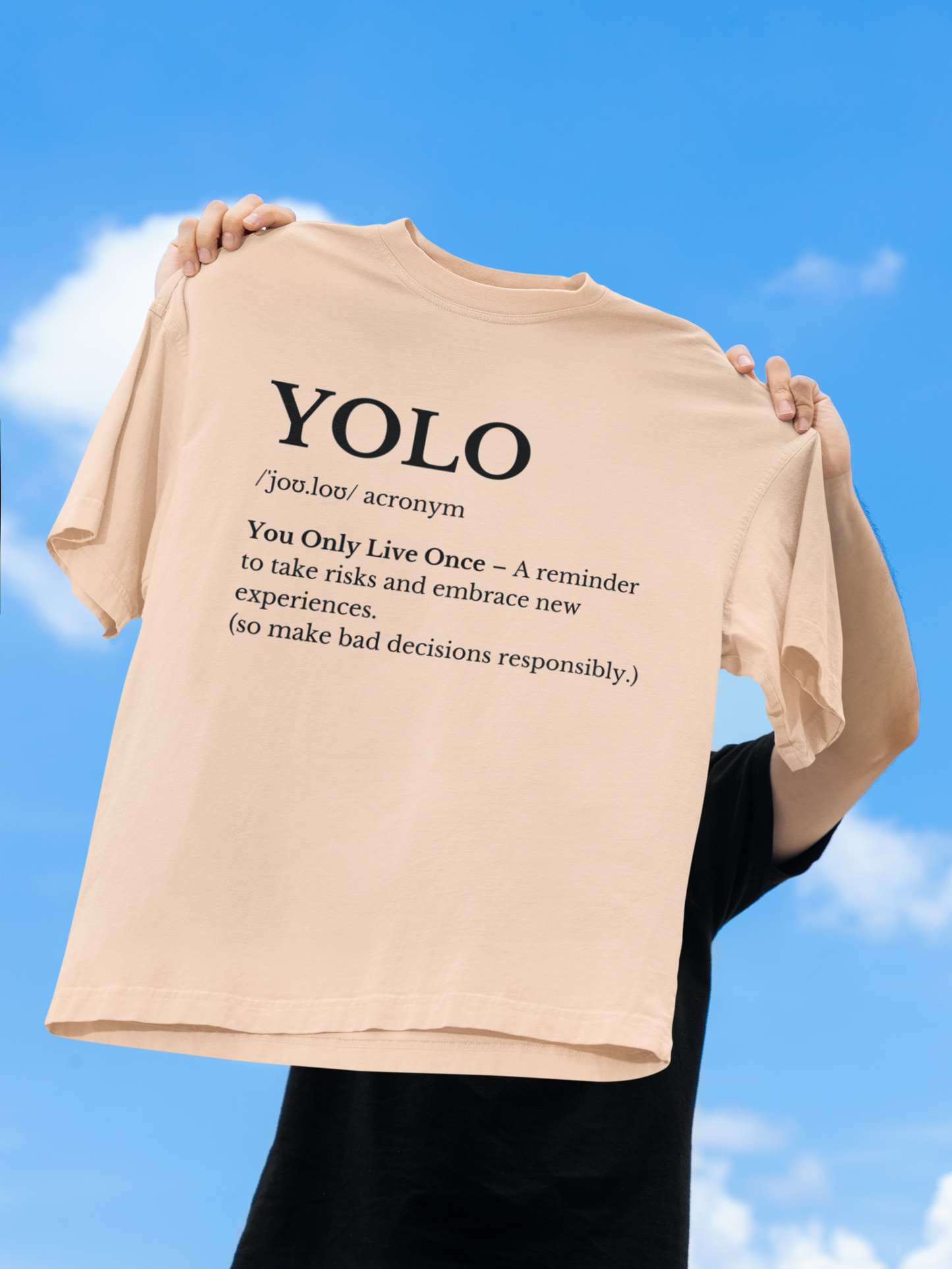 YOLO Definition T-shirt