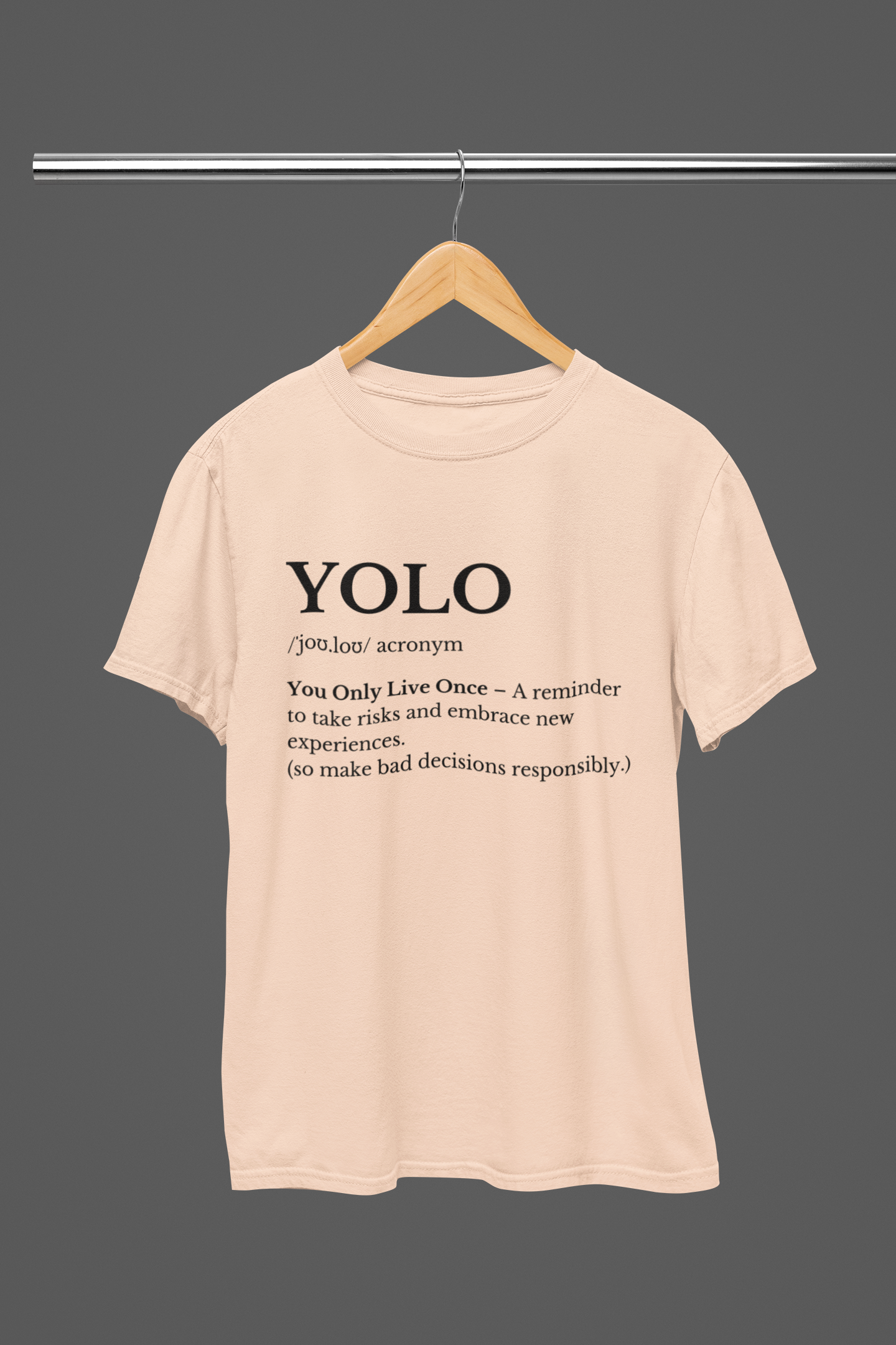 YOLO Definition T-shirt