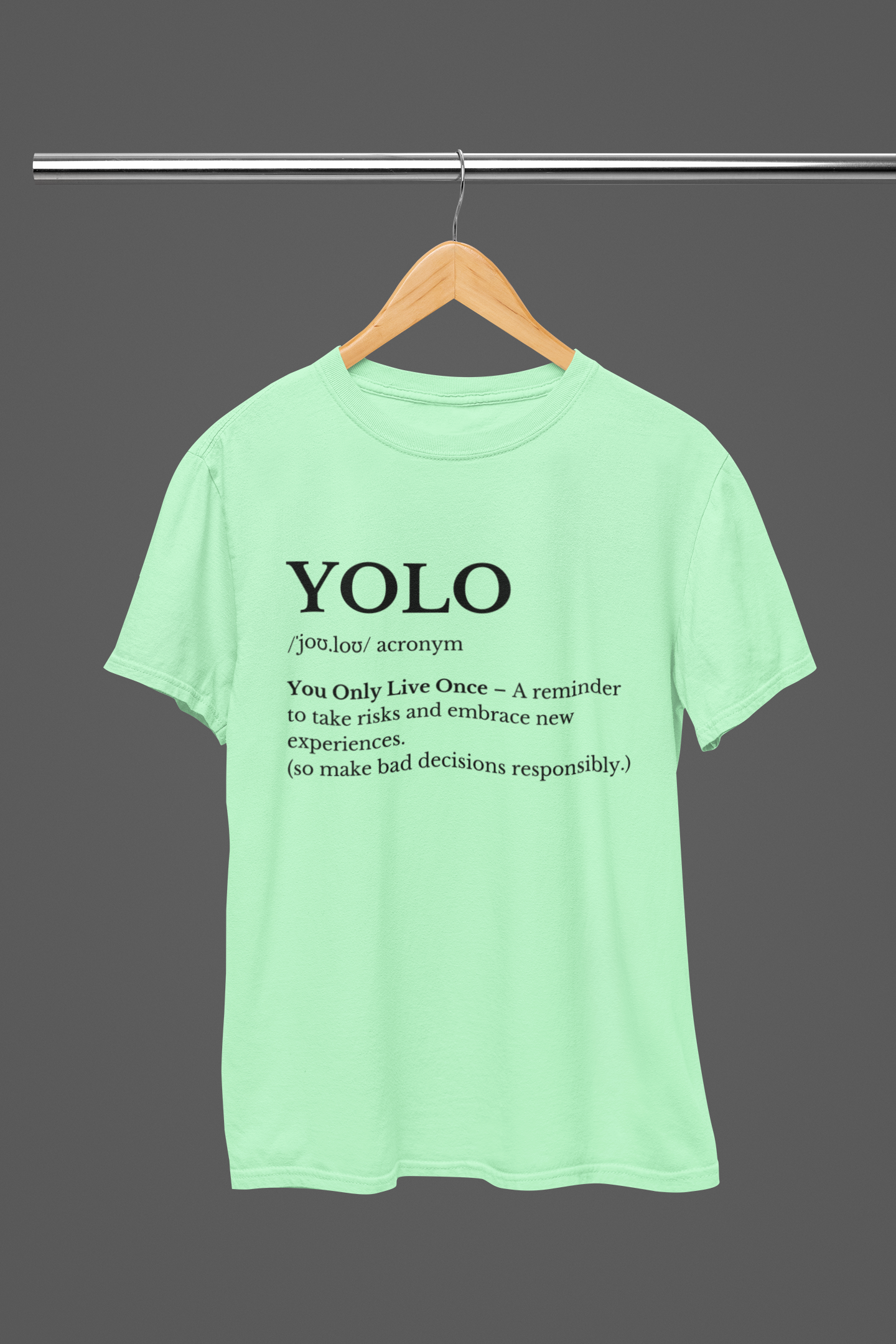 YOLO Definition T-shirt