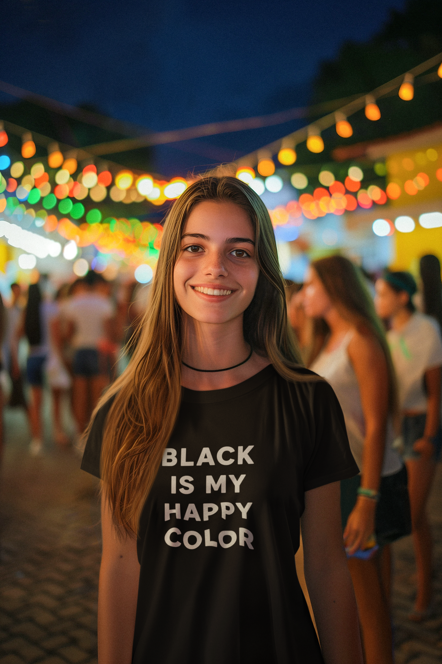 Black is my Happy Color T-shirt