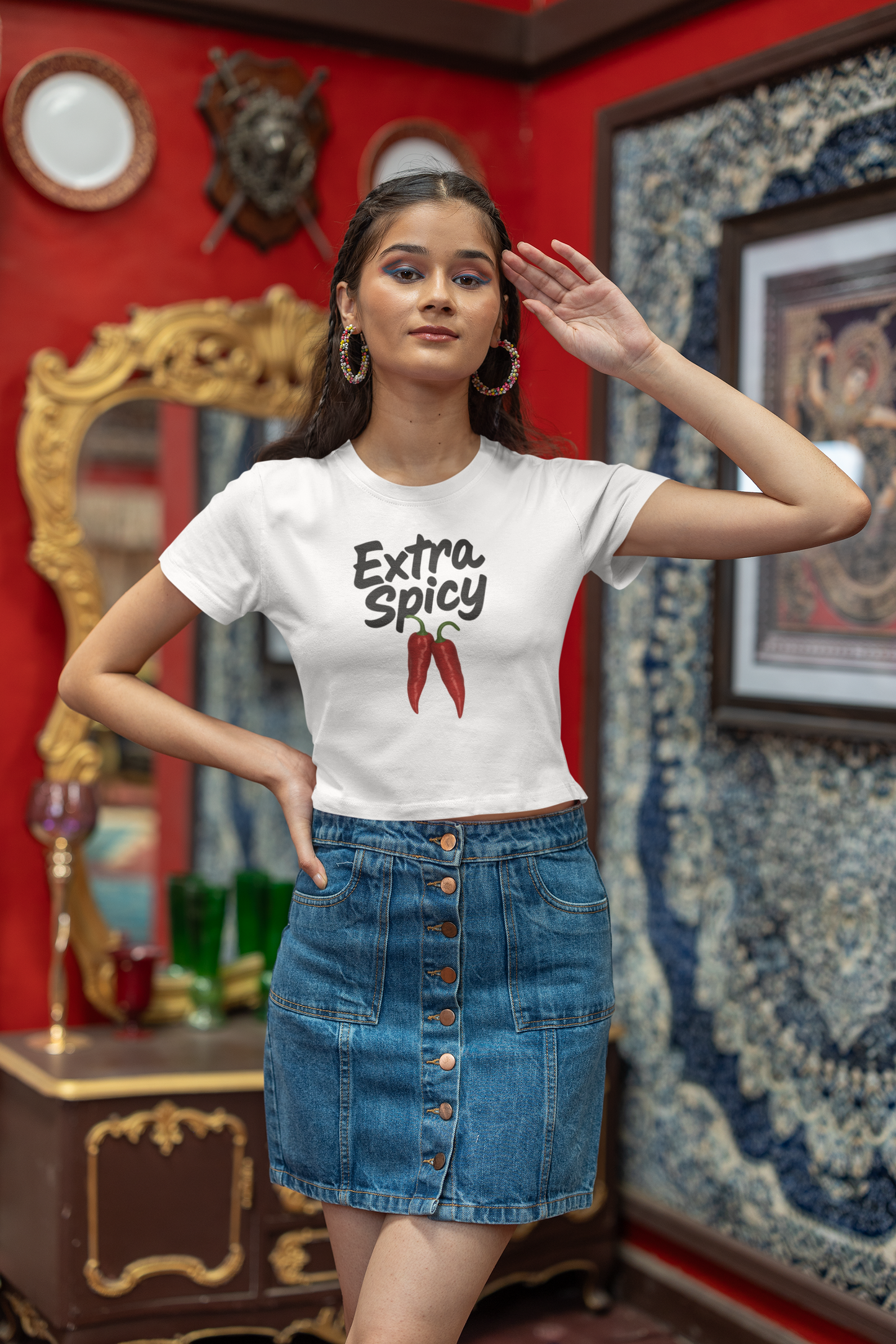 Extra Spicy Crop Top