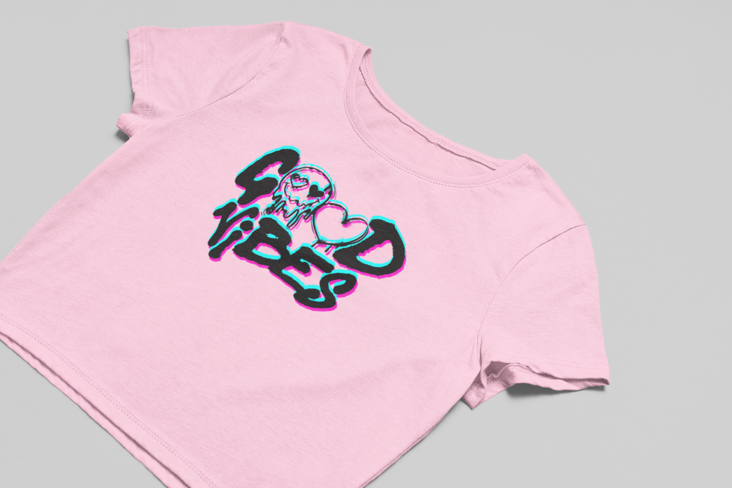 Good Vibes Crop T-shirt