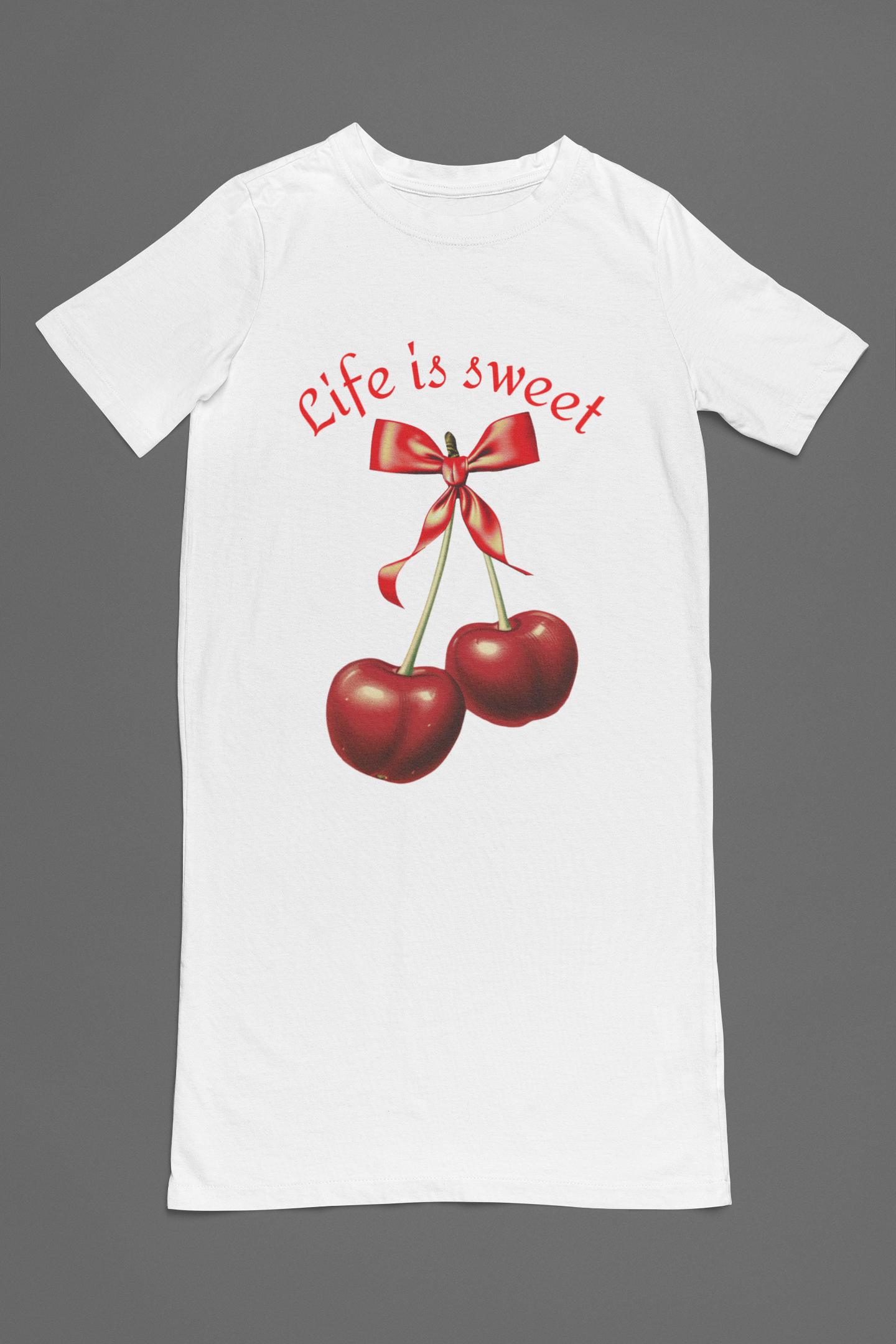Life Is Sweet T-Shirt Dress