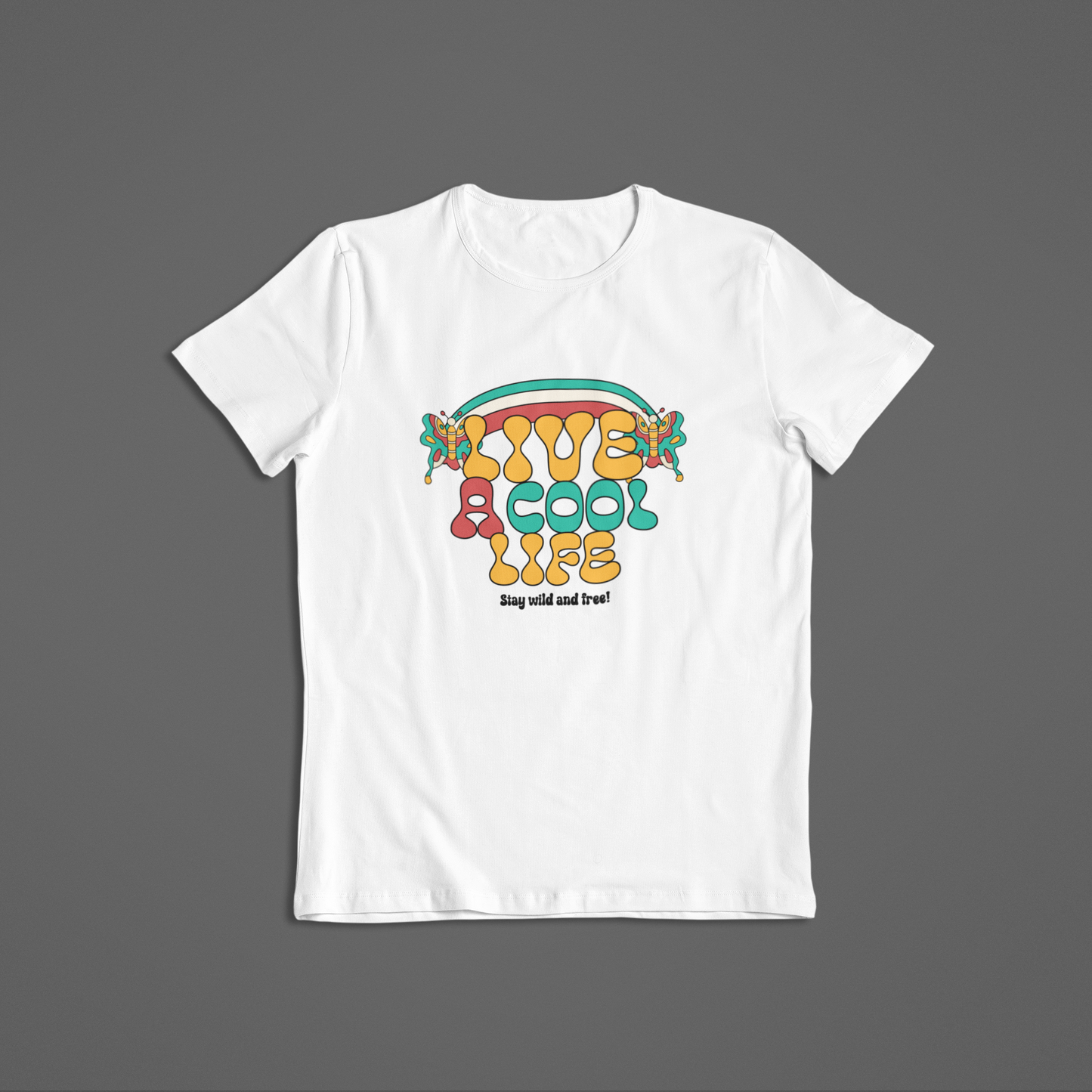 Live a Cool Life Girl's T-shirt