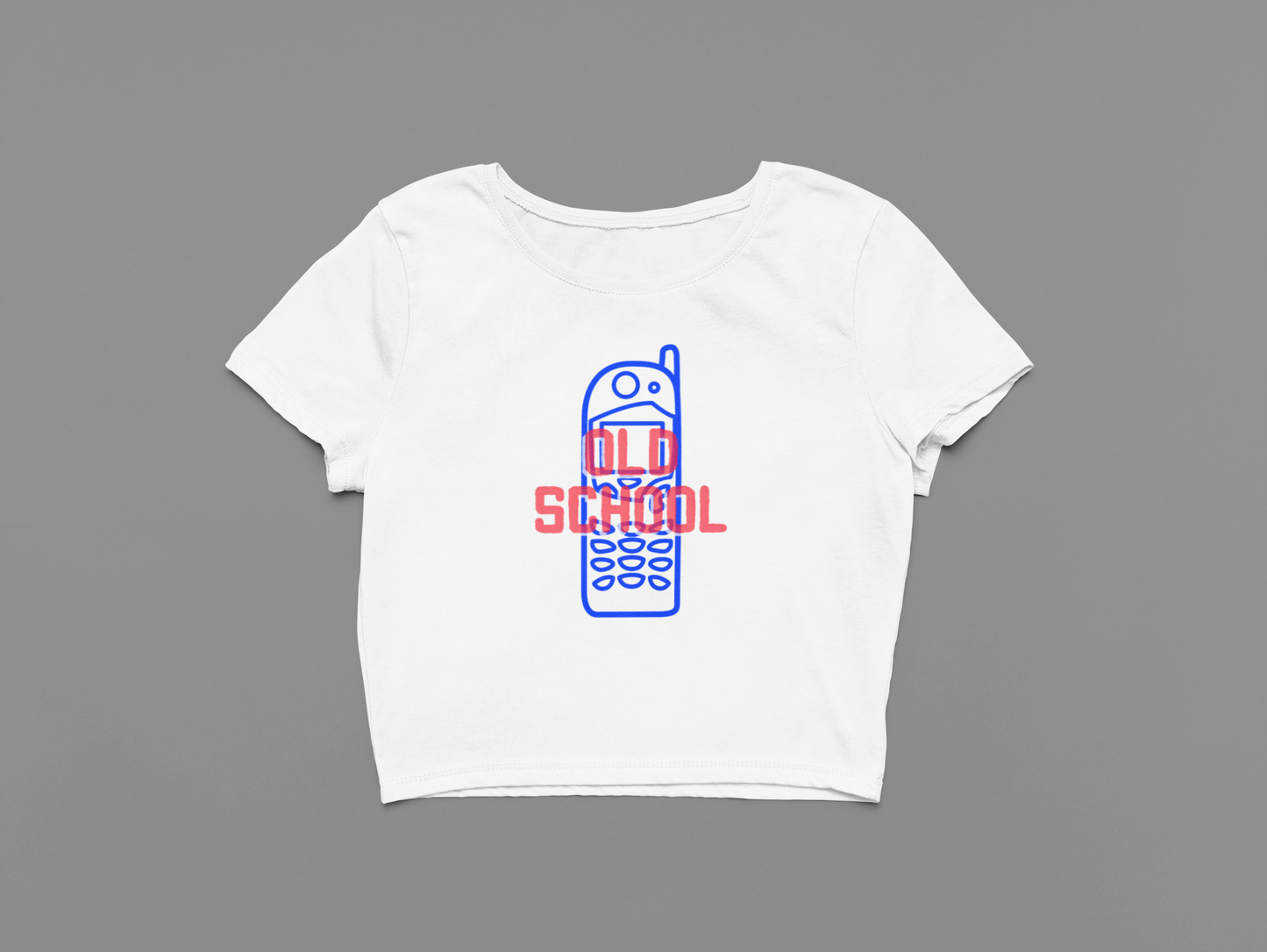 Old School Crop T-shirt