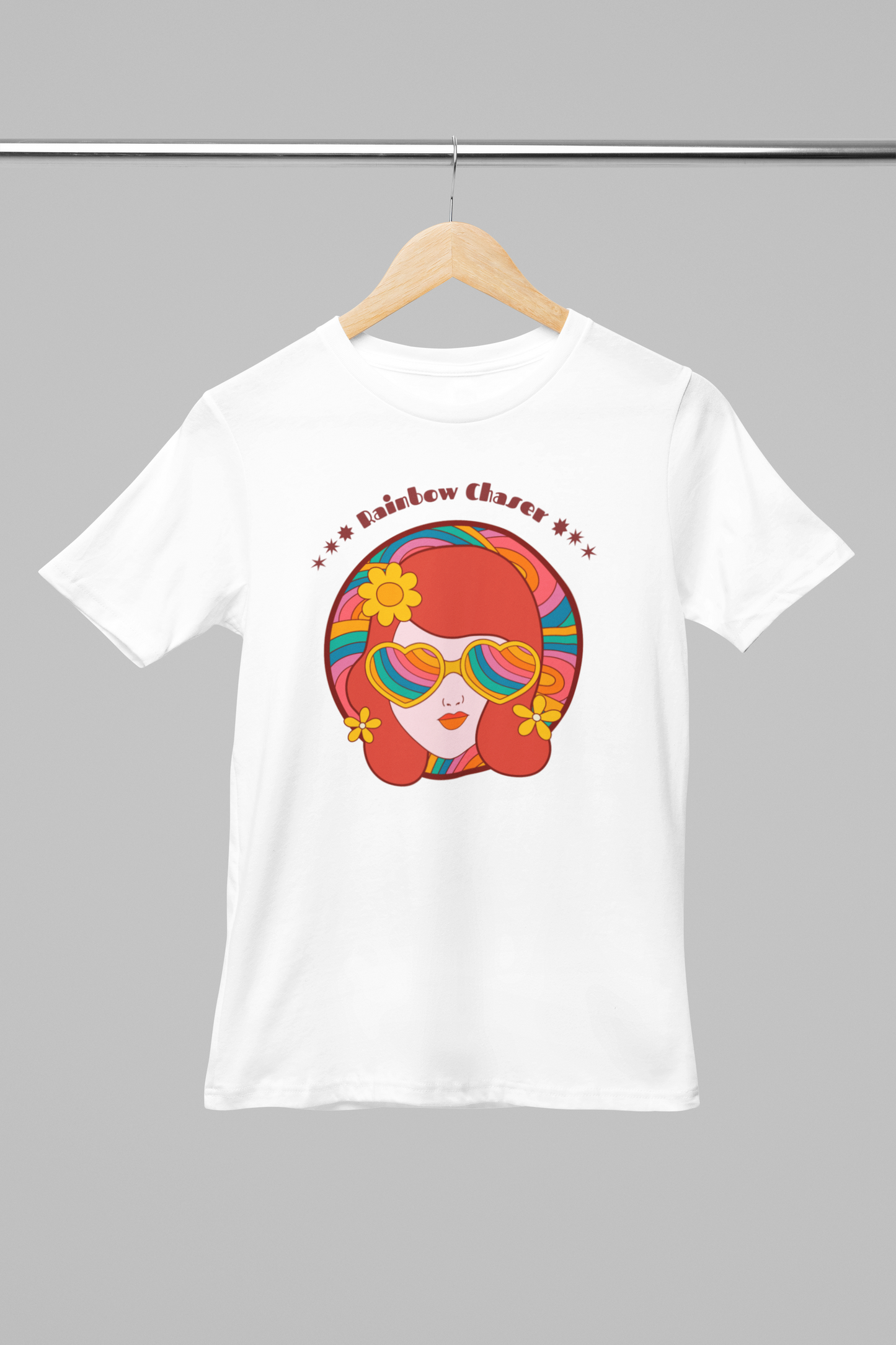 Rainbow Chaser Girl's T-shirt