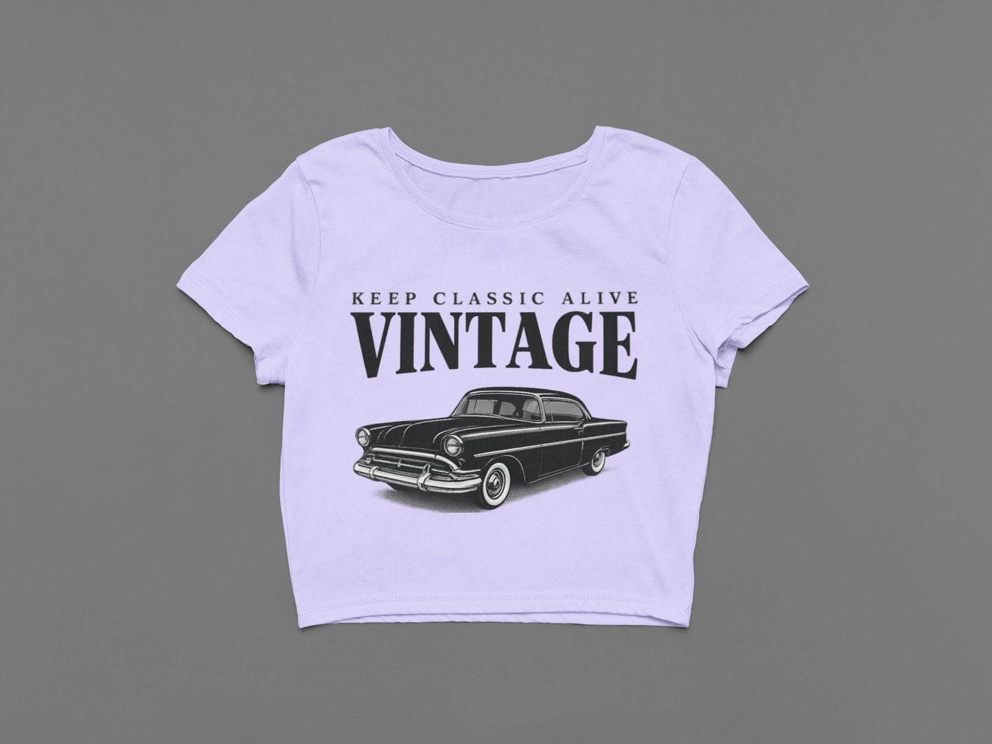 Vintage Classic Crop Top
