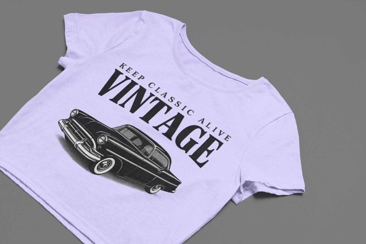 Vintage Classic Crop Top