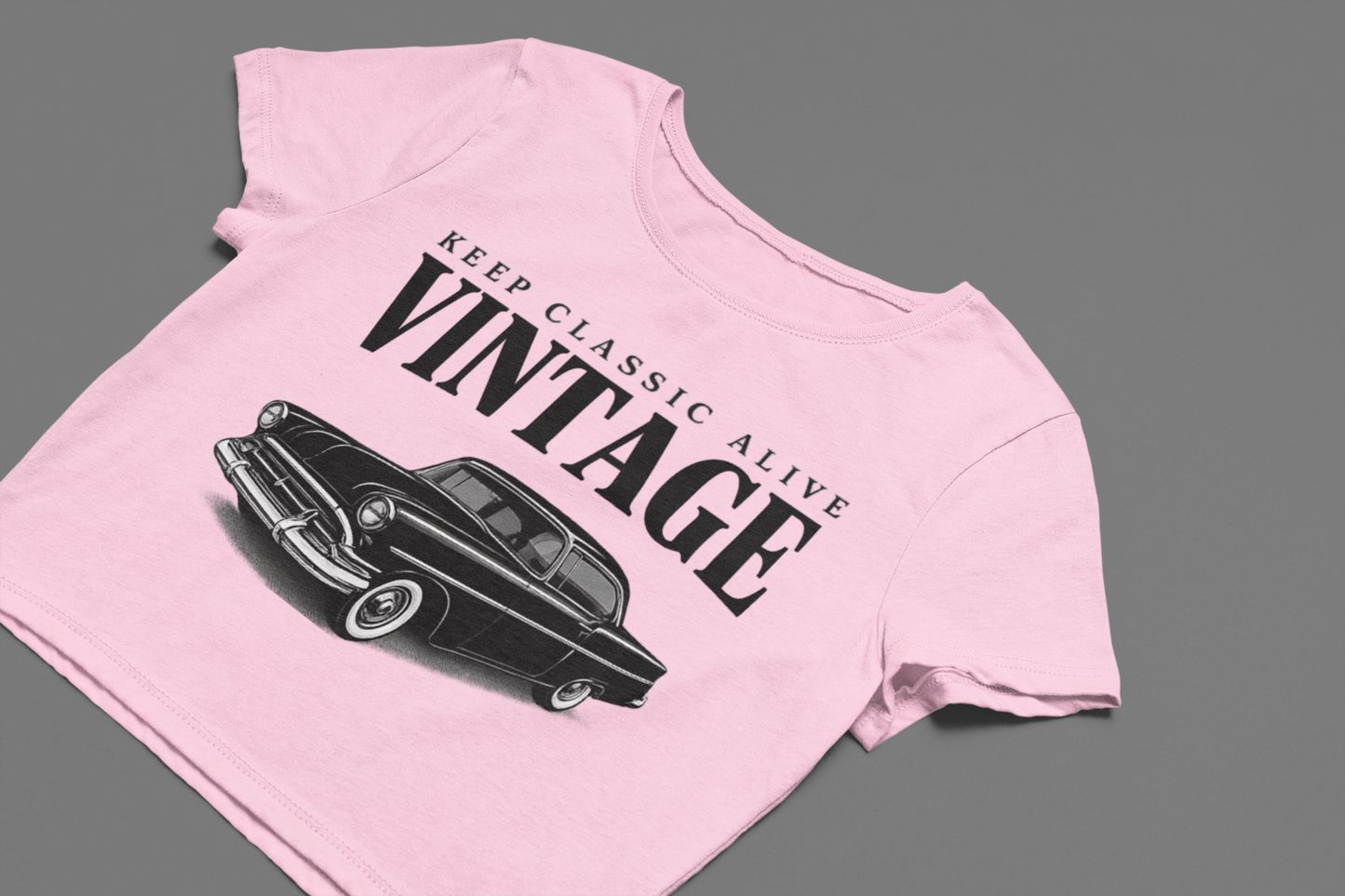 Vintage Classic Crop Top