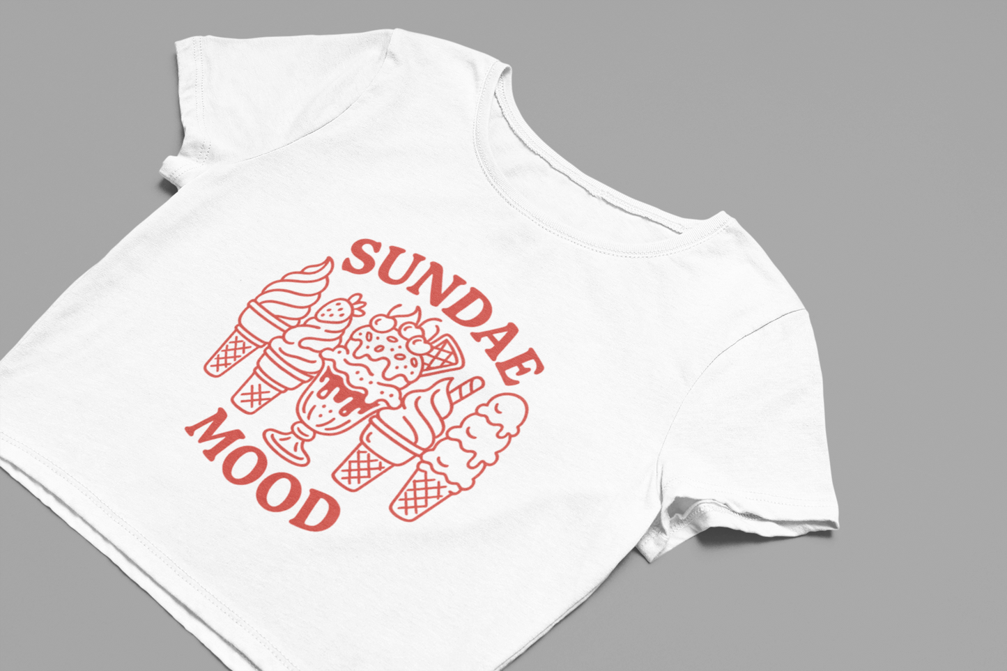 Sundae Mood Baby Tee