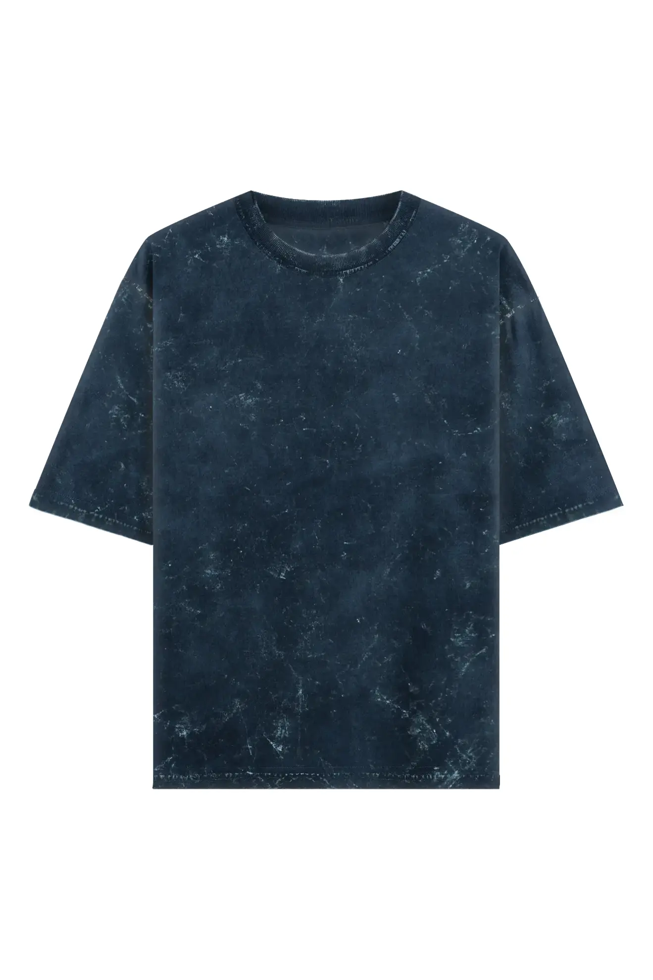 Acid wash oversized T-shirts
