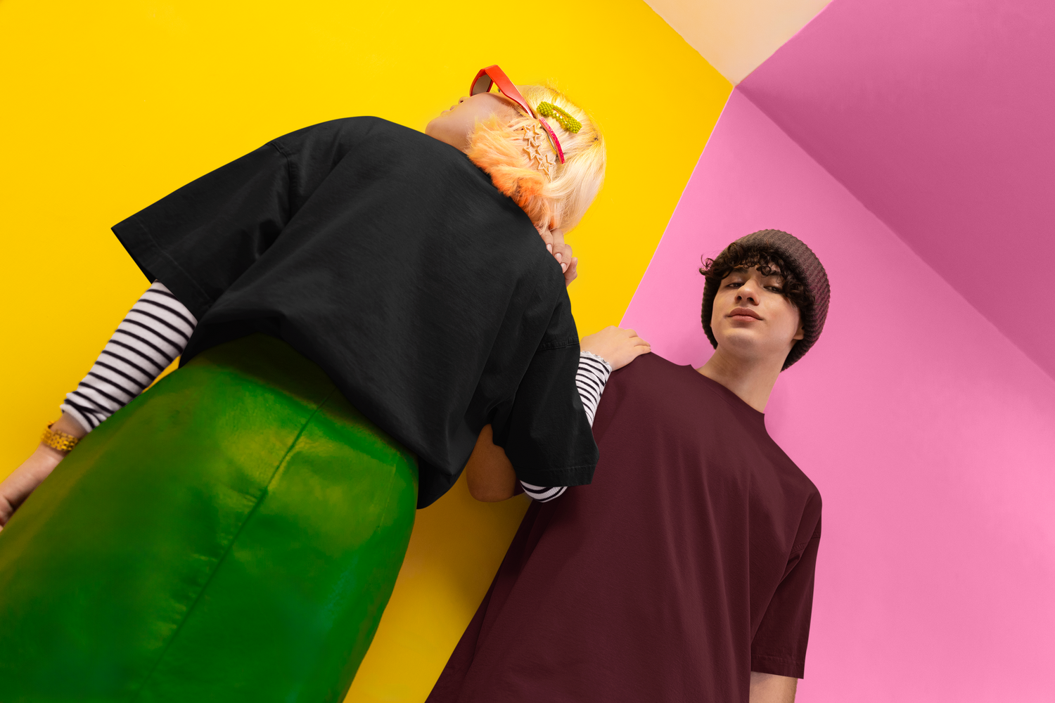 Unisex Oversized Plain T-shirts