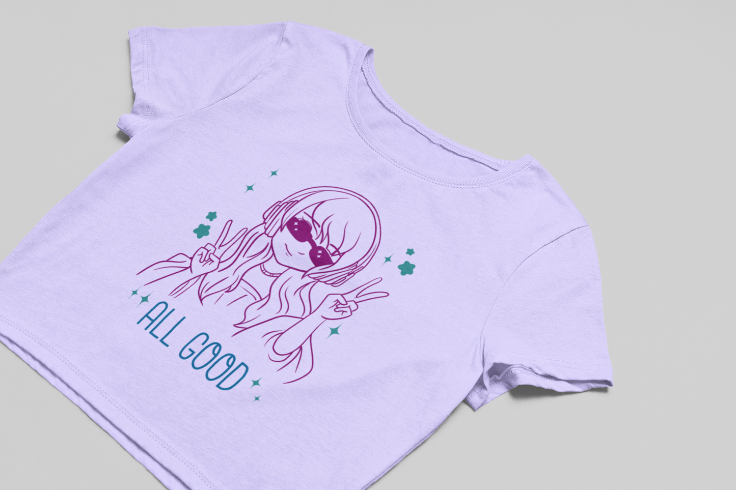 All Good Crop T-shirt
