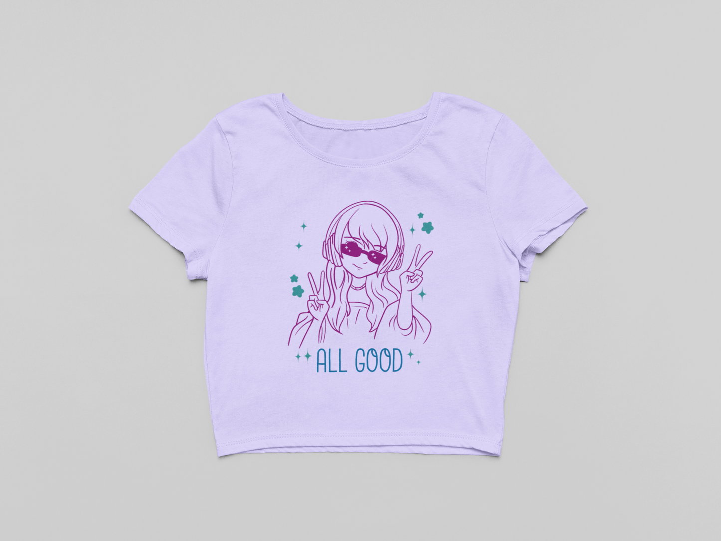 All Good Crop T-shirt