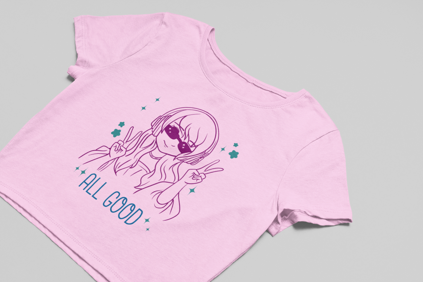 All Good Crop T-shirt