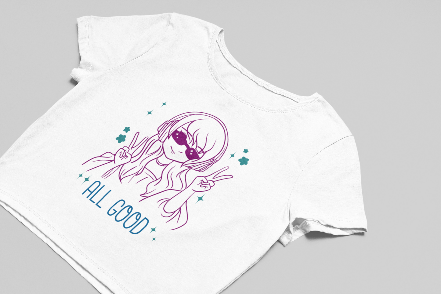 All Good Crop T-shirt