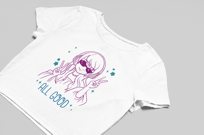All Good Crop T-shirt