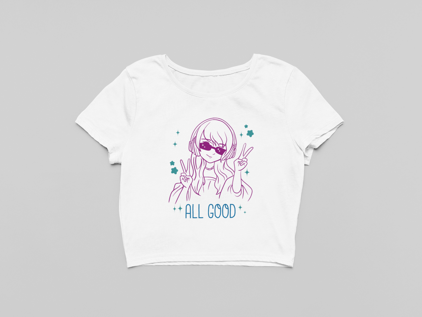 All Good Crop T-shirt