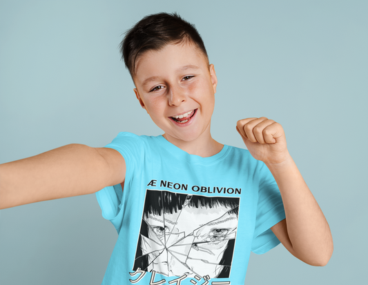Æ Neon Oblivion Boy's T-shirt