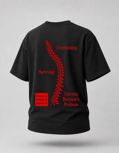 Backbone.exe Oversized Graphic Tee