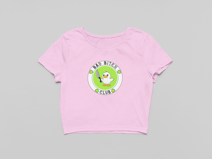 Bad Bitch Club Crop T-shirt