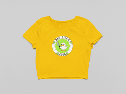 Bad Bitch Club Crop T-shirt