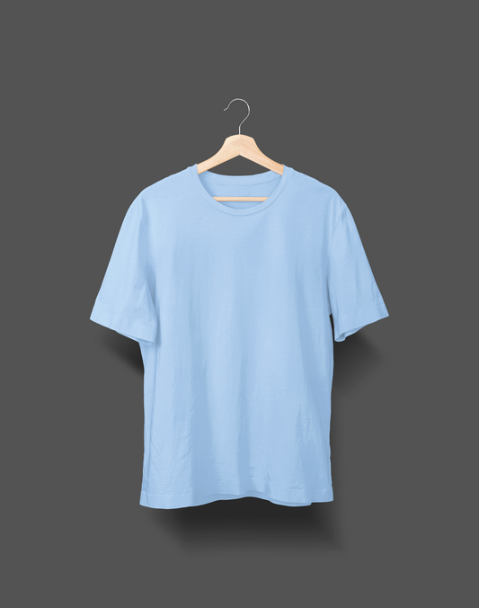 Unisex Oversized Plain T-shirts - Soft Colors