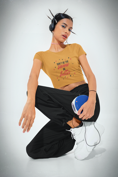 Be Better Crop T-shirt