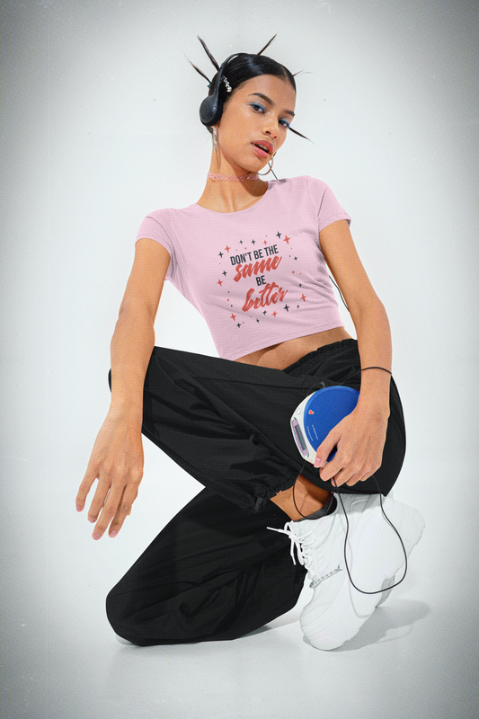 Be Better Crop T-shirt