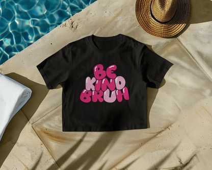 Be kind Crop T-shirt