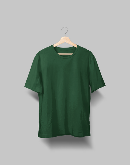Oversized Plain T-shirt - Bold Colors