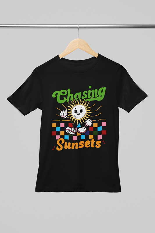 Chasing Sunsets Girl's T-shirt