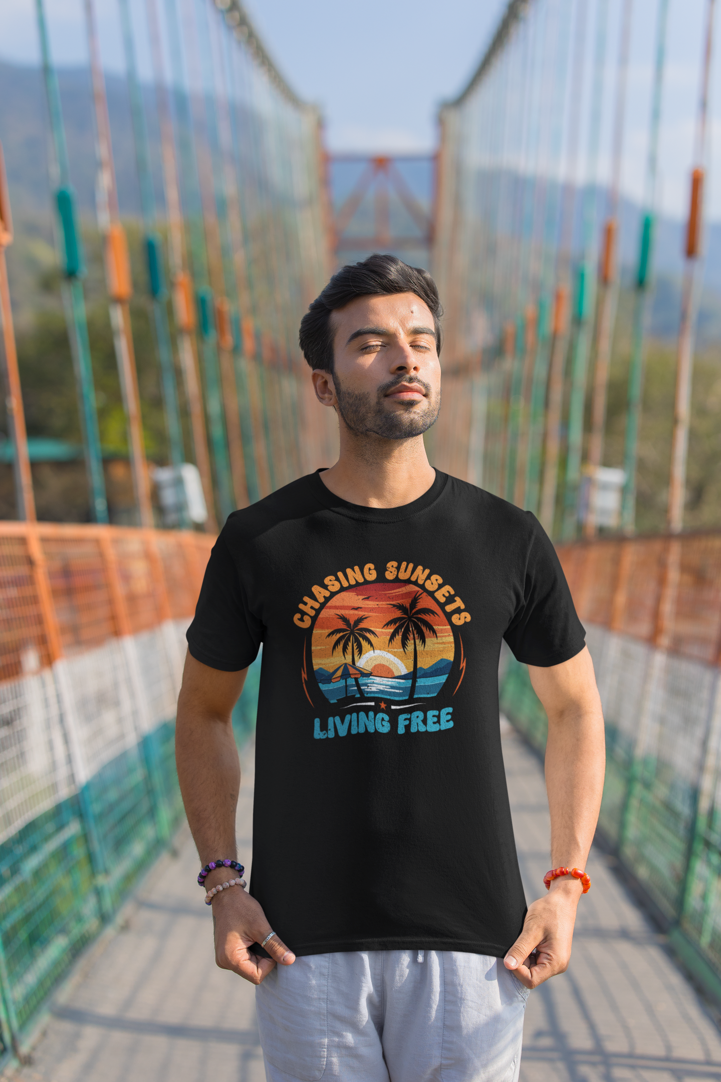Chasing Sunsets Men's T-shirt