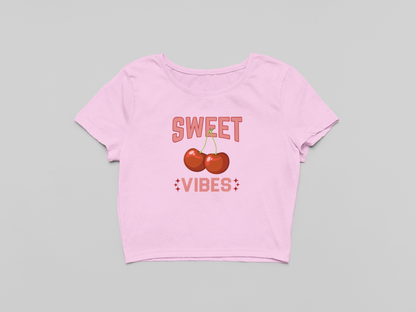 Sweet vibes Crop T-shirt