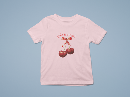 Life is Sweet Girl's T-shirt