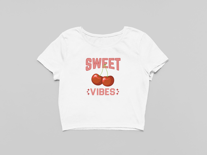 Sweet vibes Crop T-shirt