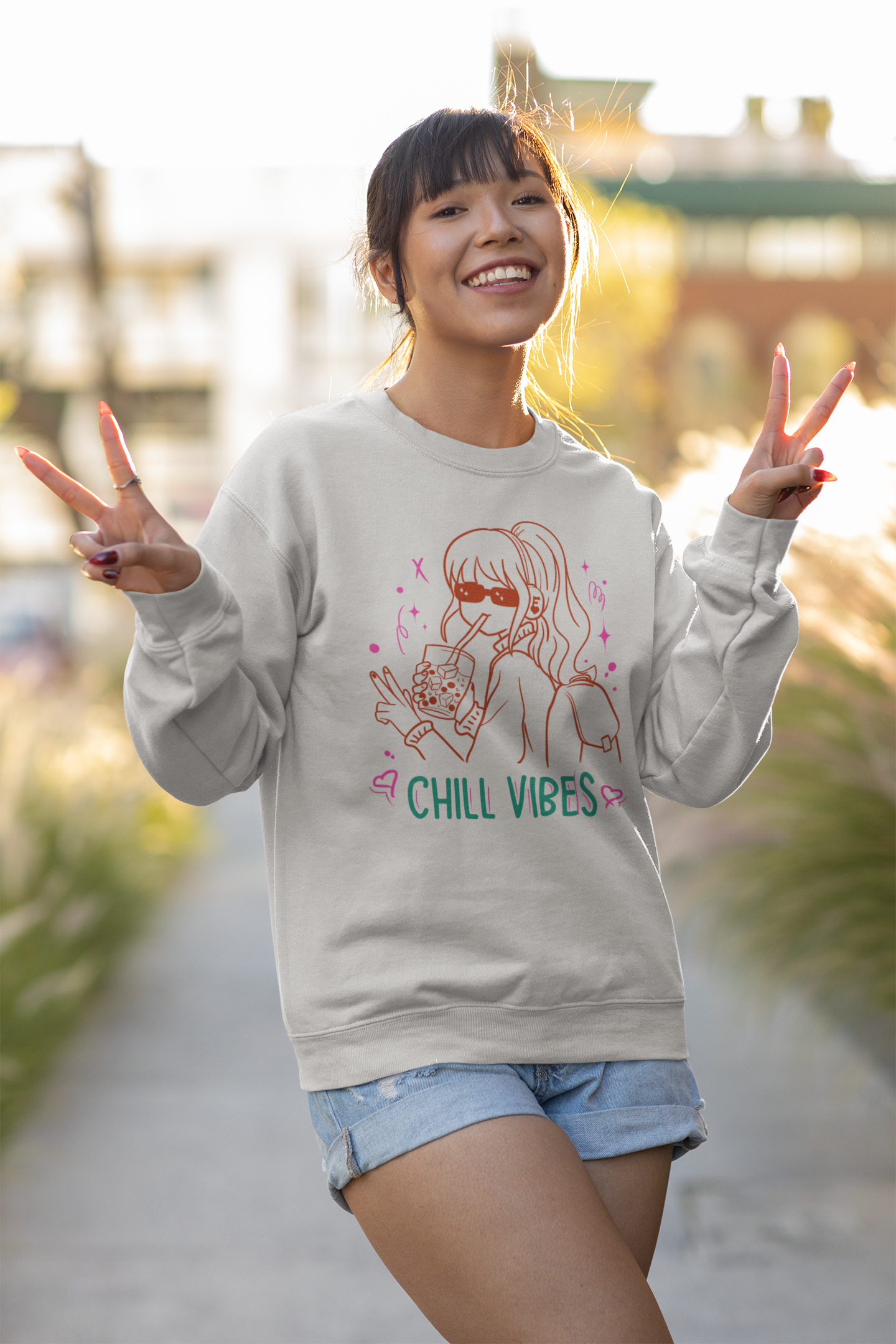 Chill Vibes Women's Sweatshirt