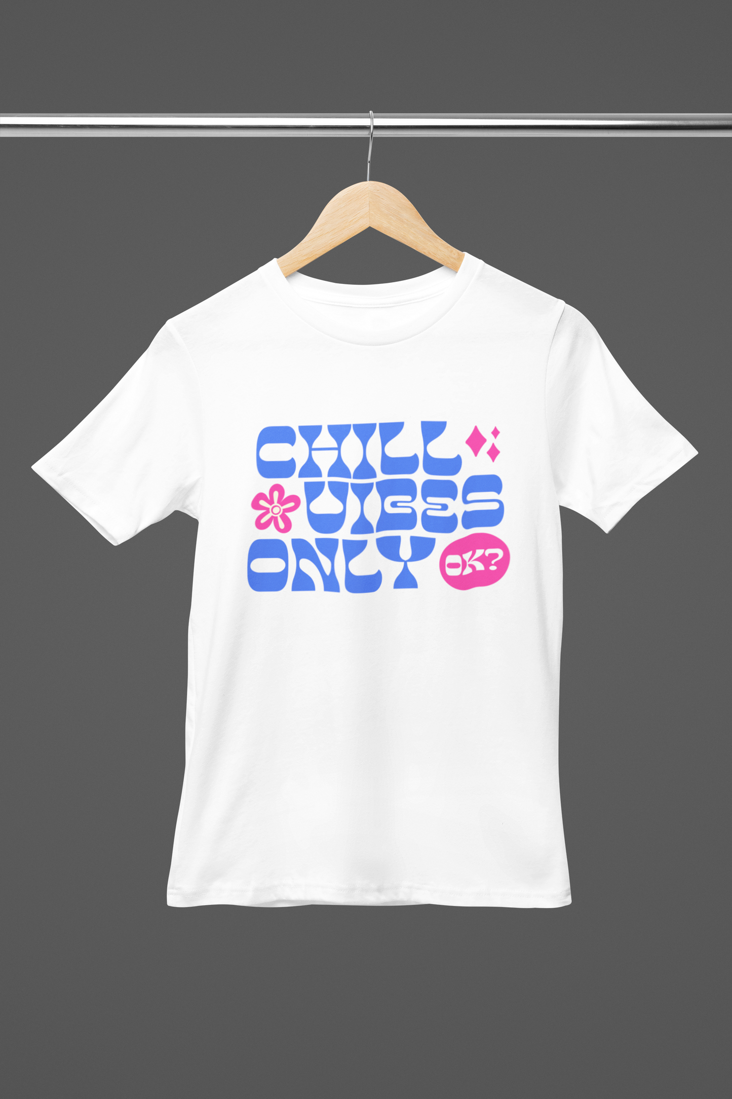 Chill Vibes Only OK Girl's T-shirt